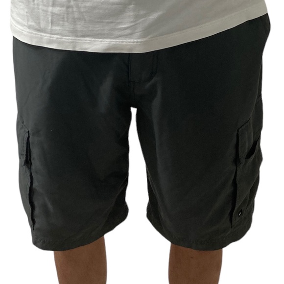 Quicksilver Dark Grey Cargo Shorts. Men’s 34. - Picture 5 of 6